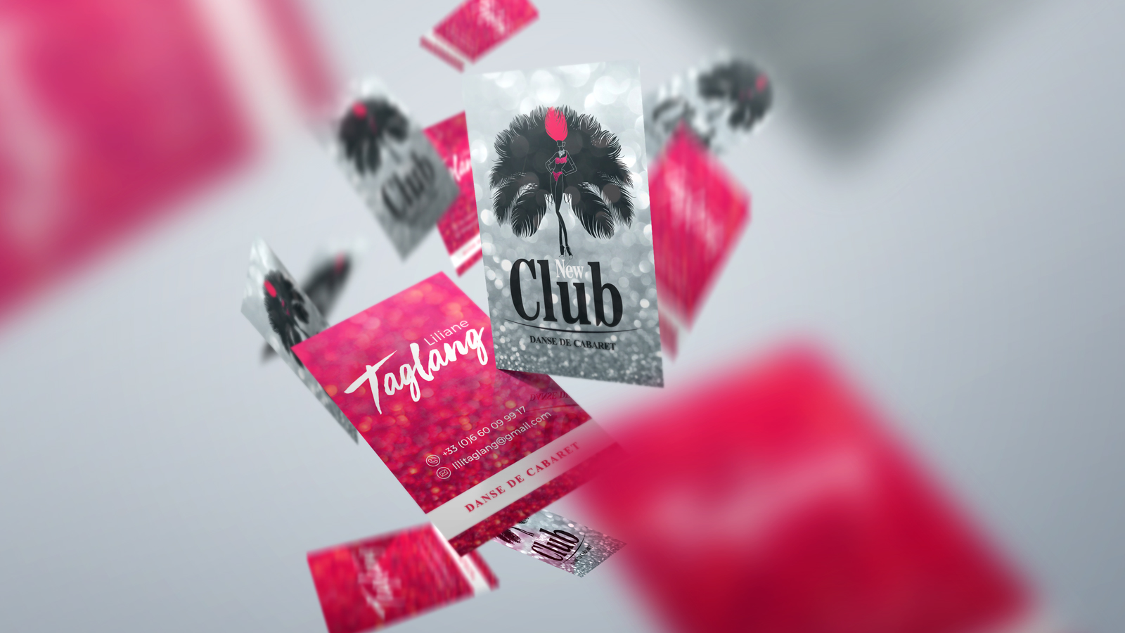 Carte de visite du Club de Dance New Club