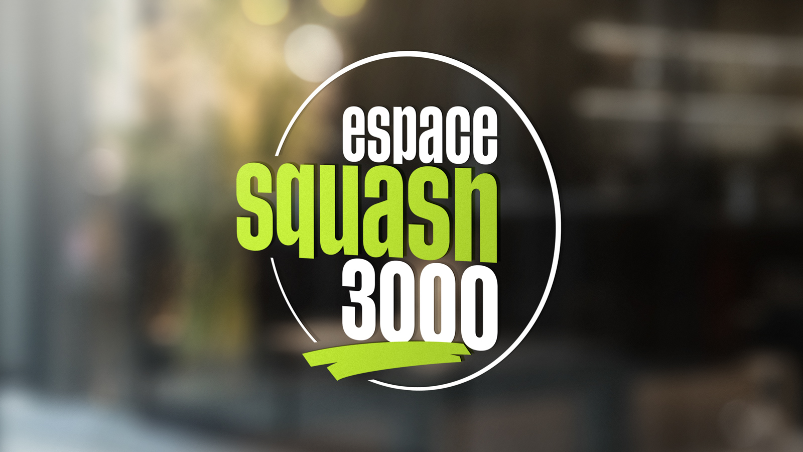 Nouveau Logo Espace Squash 3000