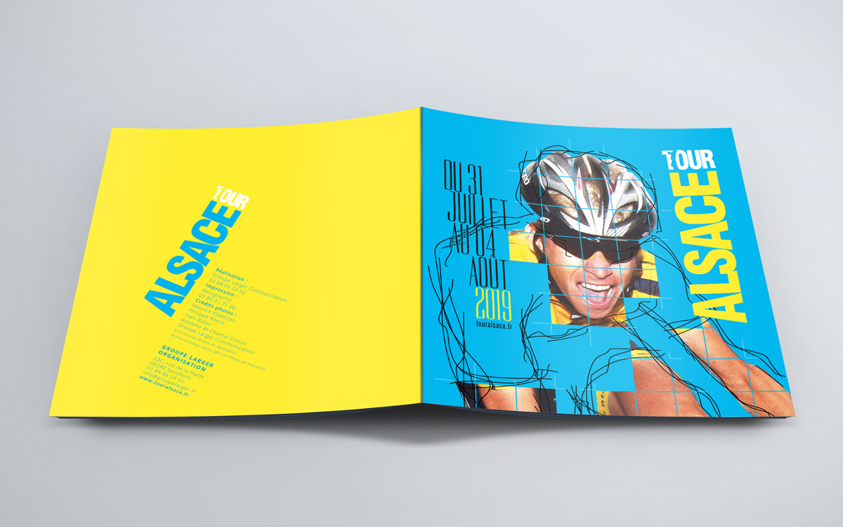 Identité graphique du Tour Alsace 2019